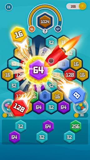 HexPuz - Merge Hexa Puzzle screenshot 3 - screenshot
