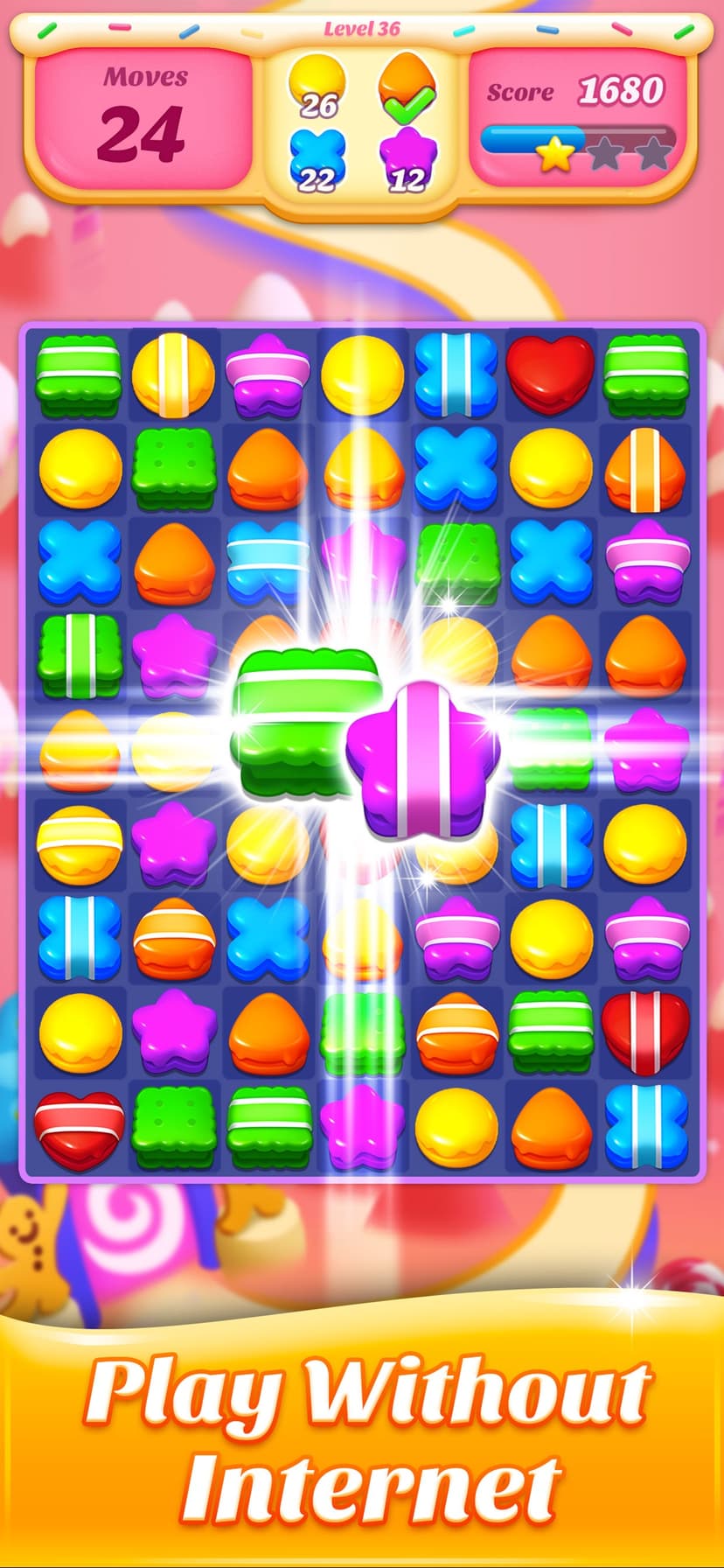 Cookie Amazing Crush screenshot 2 - screenshot