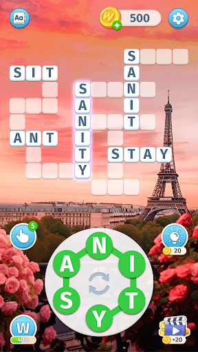 Sky Words: Relax Puzzle Games screenshot 3 - screenshot