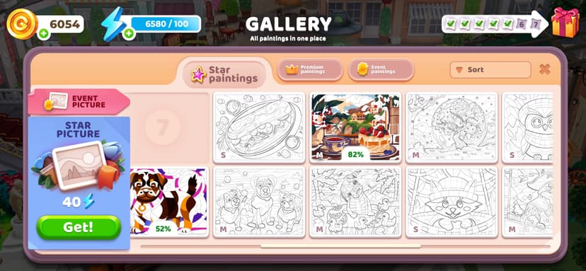 Gallery: Coloring book & decor screenshot 4 - screenshot