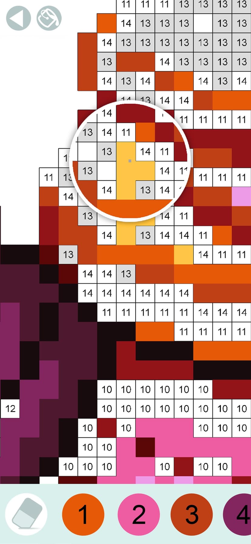 Color by number: Pixel drawing screenshot 4 - screenshot