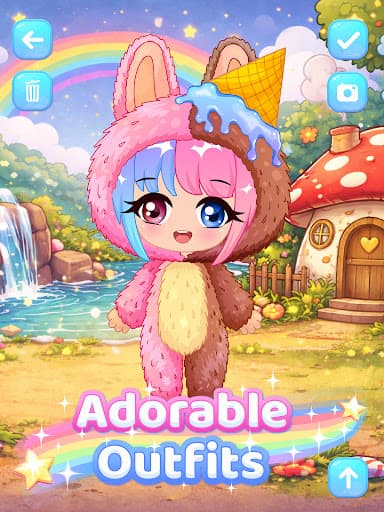 Chibi Avatar Maker Game screenshot 6 - screenshot