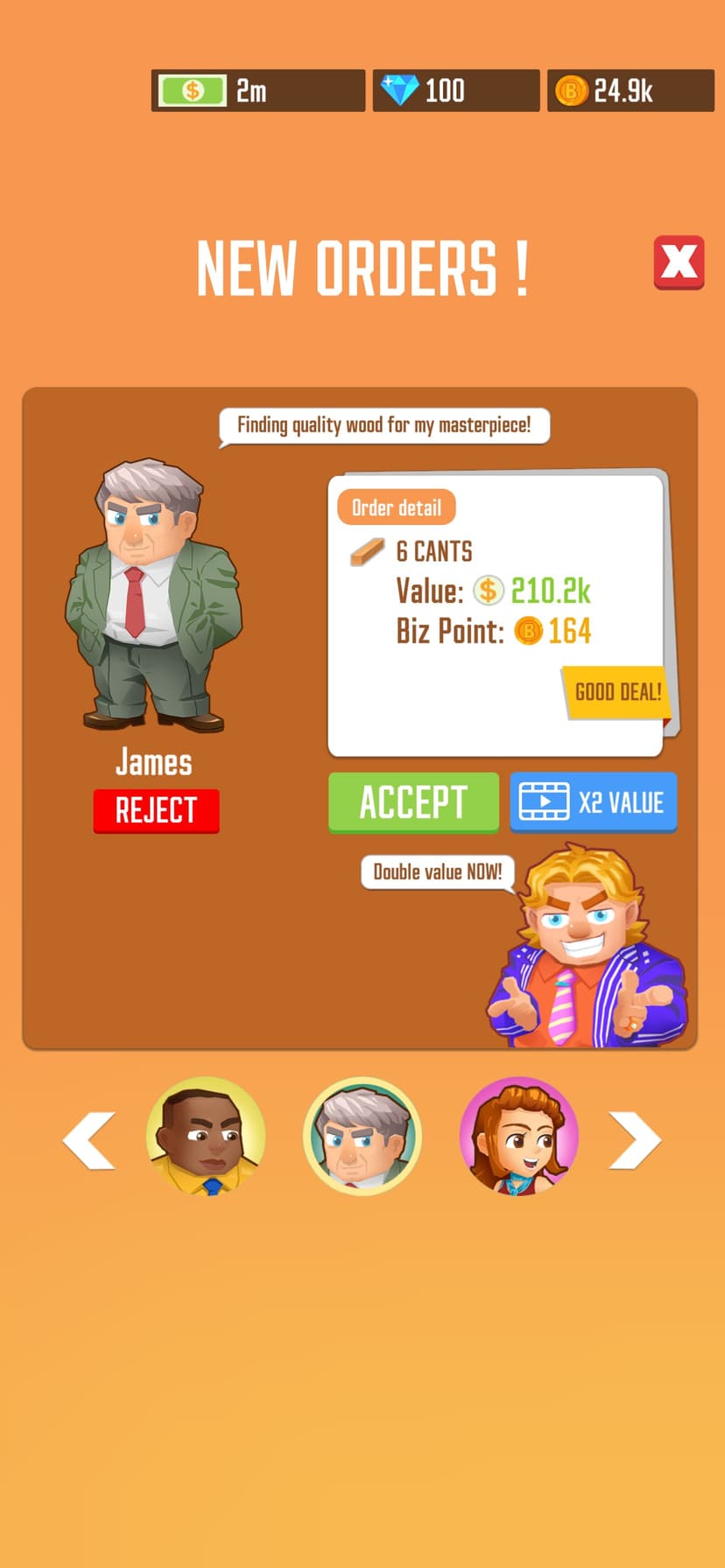 Idle Lumber Empire - Wood Game screenshot 7 - screenshot