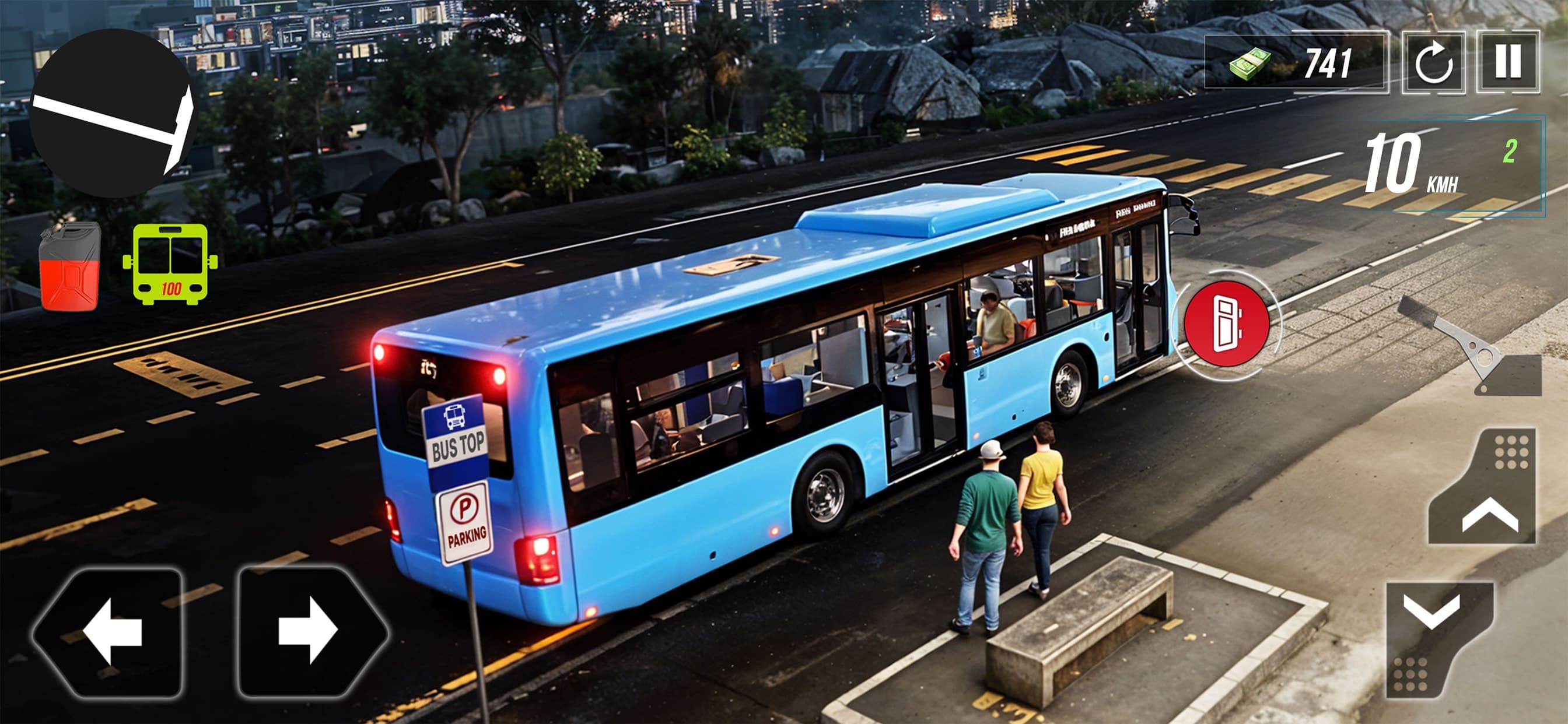 Bus Driving and Racing Legend screenshot 2 - screenshot
