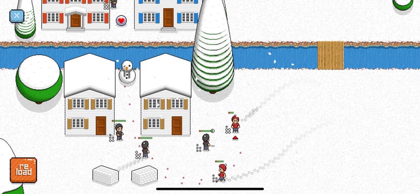 Pixel Pro Snow Fight screenshot 6 - screenshot