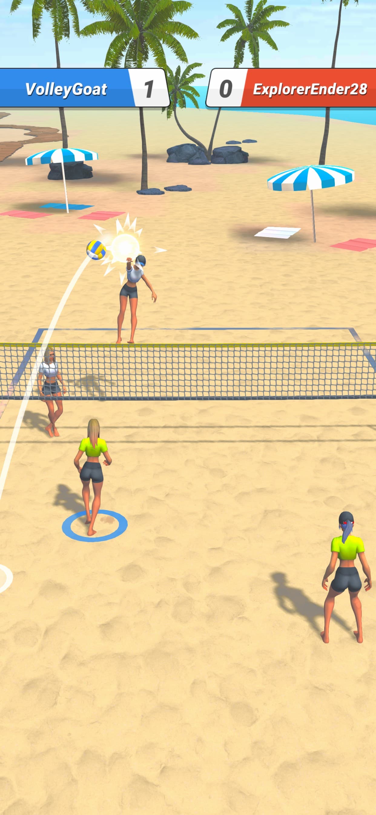 Beach Volley Clash screenshot 4 - screenshot