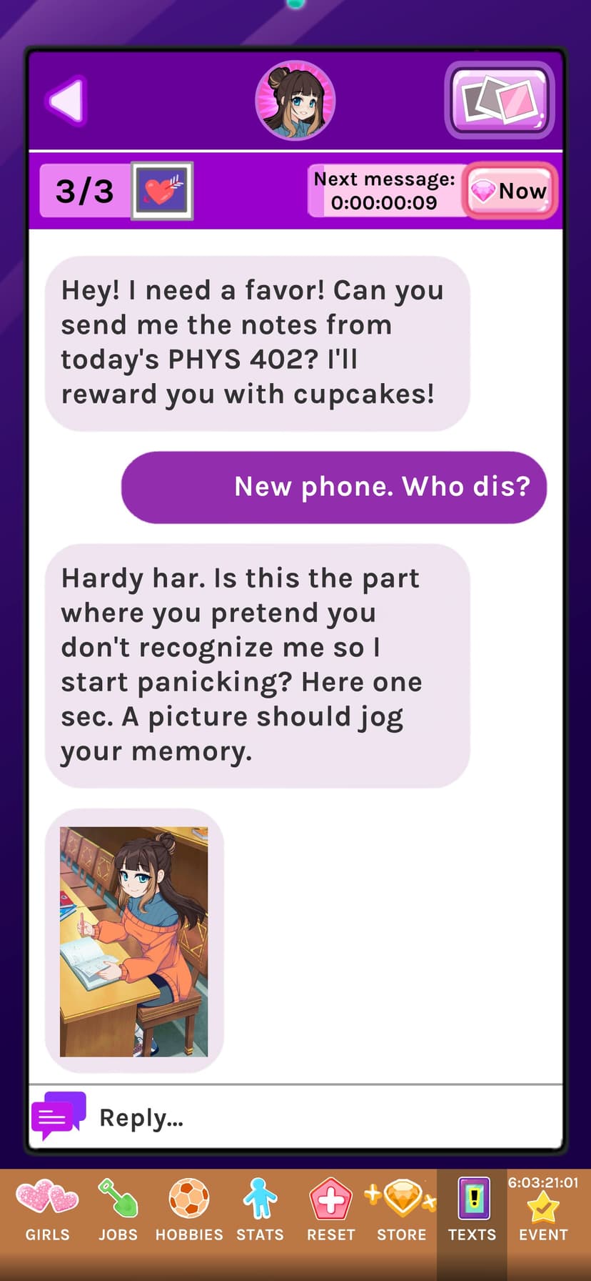 Crush Crush - Idle Dating Sim screenshot 3 - screenshot