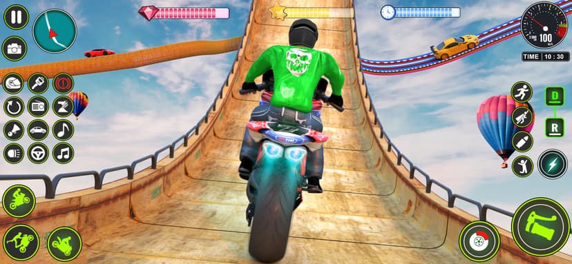 Mega Ramp Bike Stunt Games screenshot 5 - screenshot