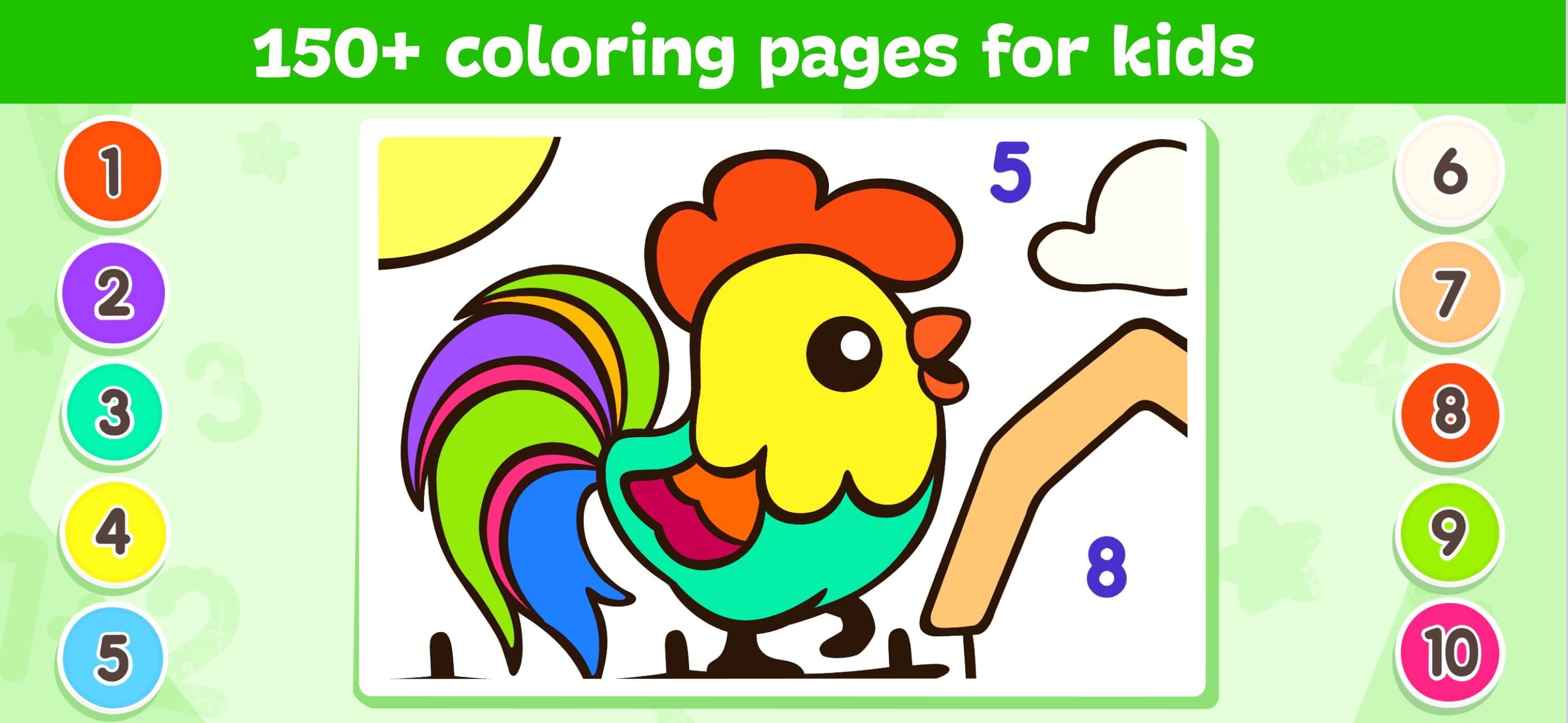 Coloring Games for Kids 2-5 screenshot 1 - screenshot