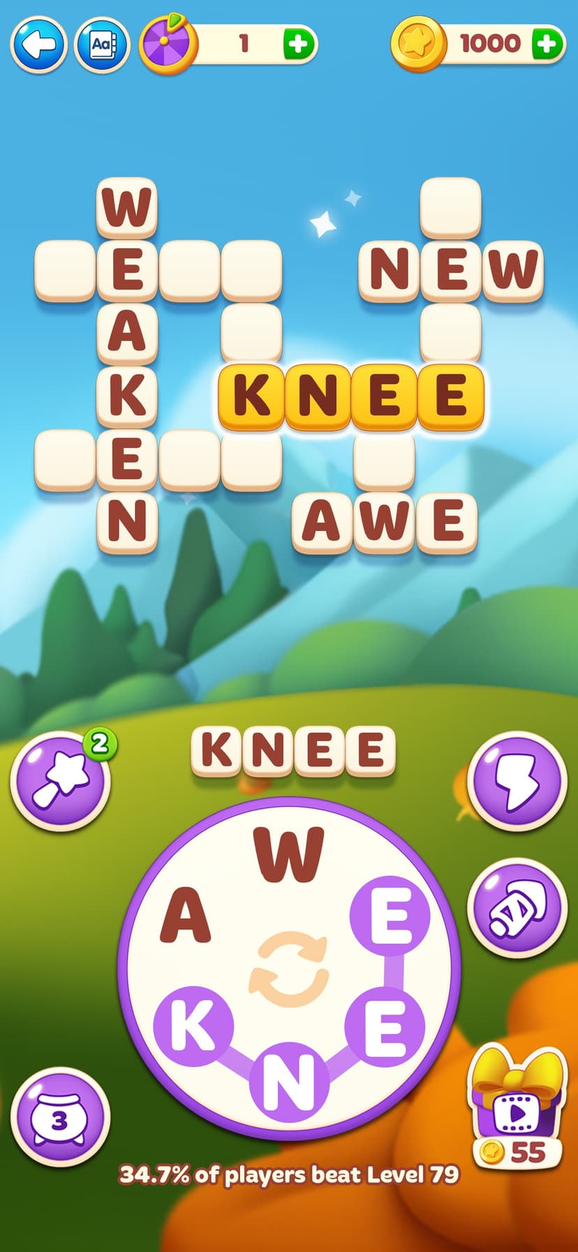 Word Spells: Game for Adults screenshot 4 - screenshot