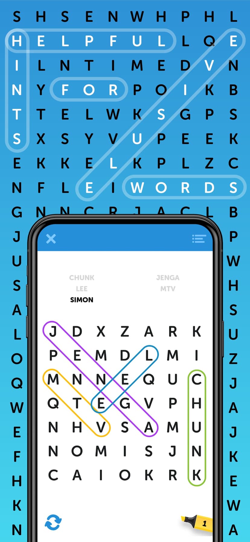 Simple Word Search Puzzles screenshot 4 - screenshot