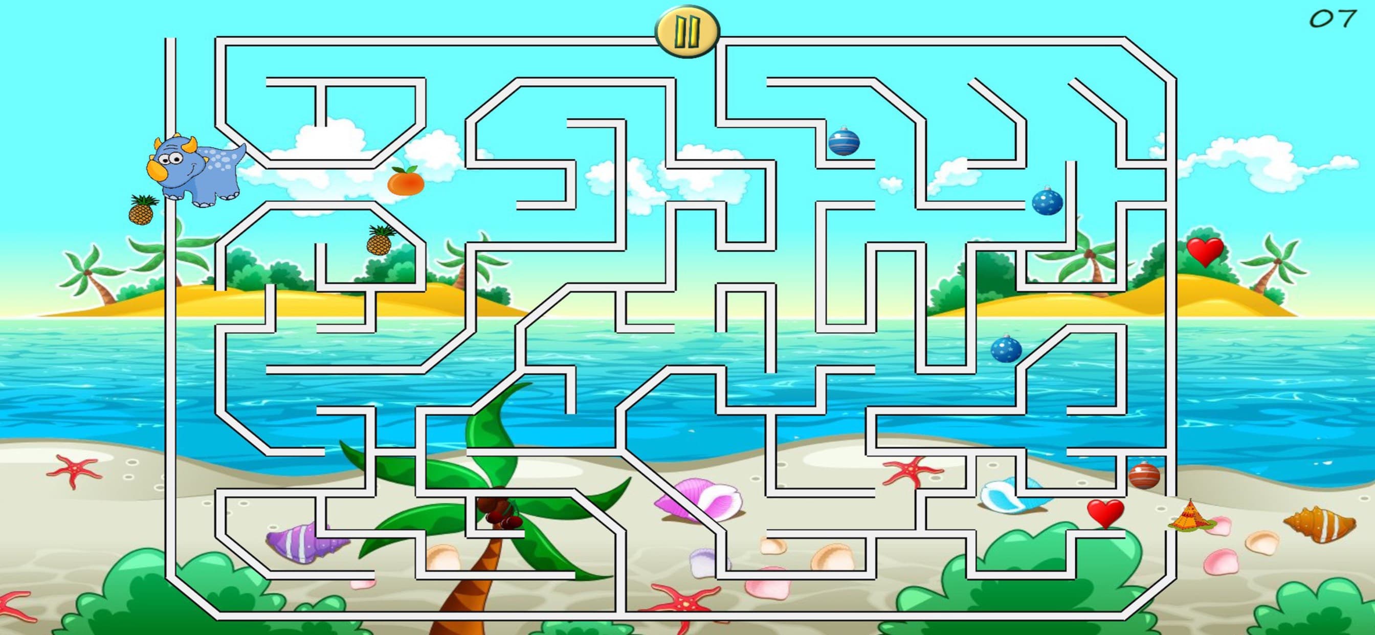 Dino Maze: Dinosaur kids games screenshot 3 - screenshot