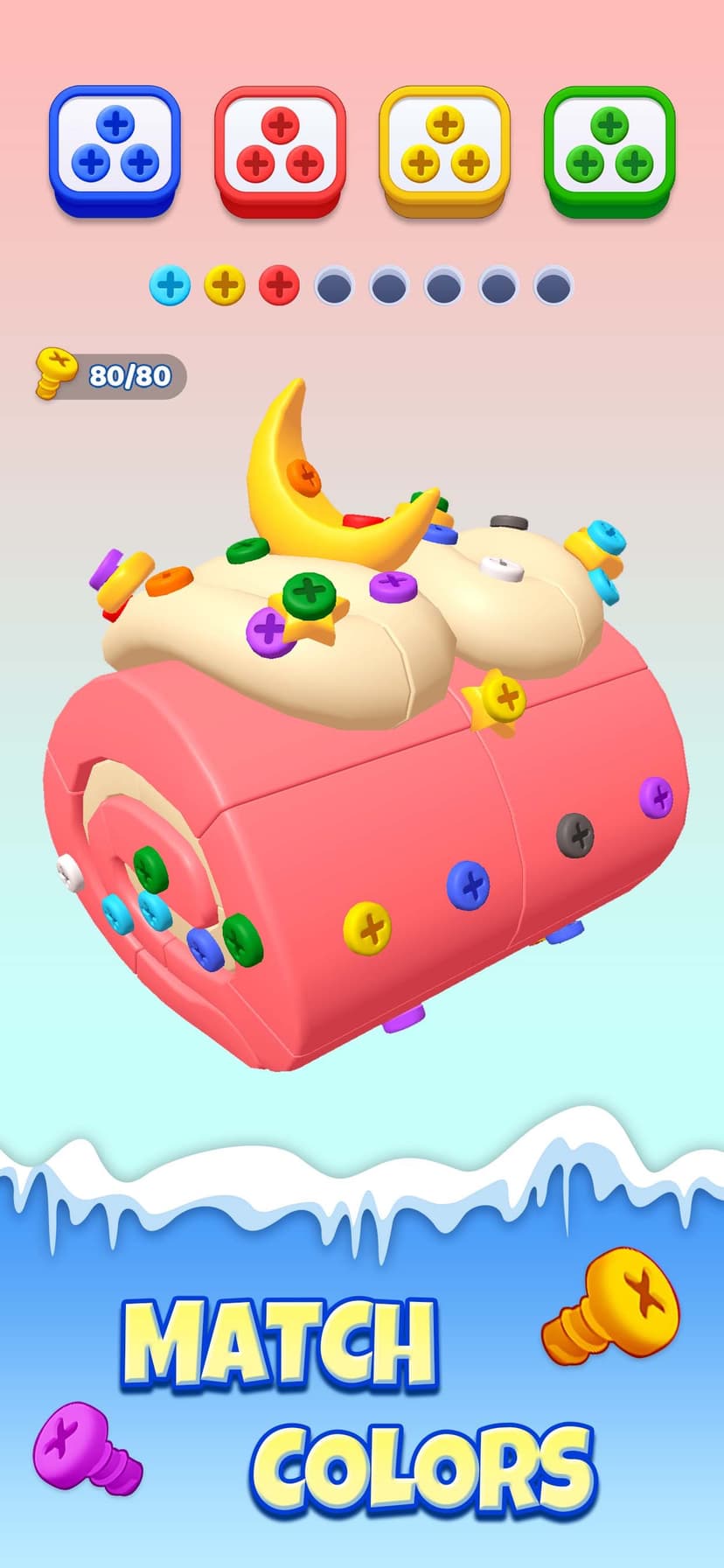 Unscrew Frenzy 3D screenshot 2 - screenshot