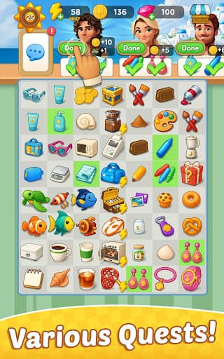 Merge Beach : Gossip & Mystery screenshot 10 - screenshot