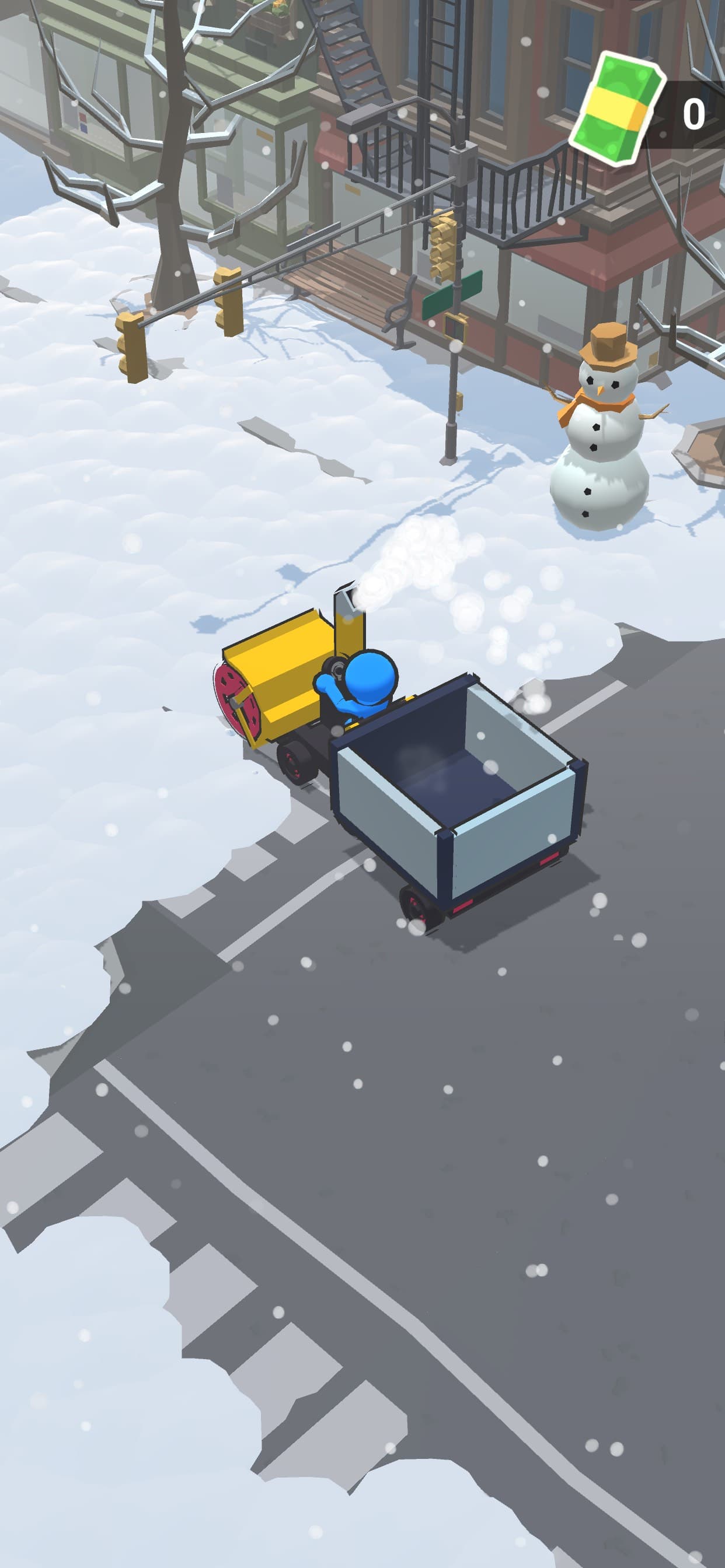 Snow shovelers - simulation screenshot 1 - screenshot
