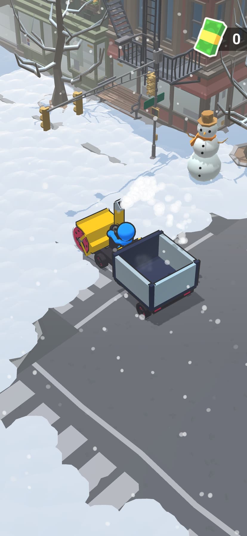 Snow shovelers - simulation screenshot 1 - screenshot