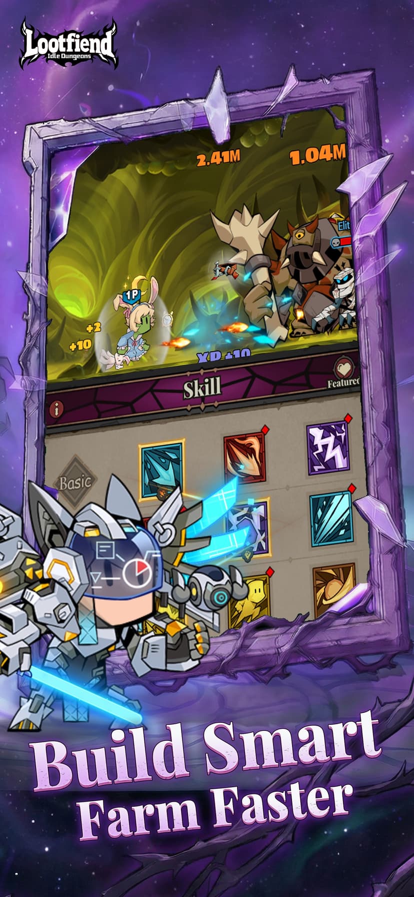 Lootfiend: Idle Dungeons screenshot 3 - screenshot