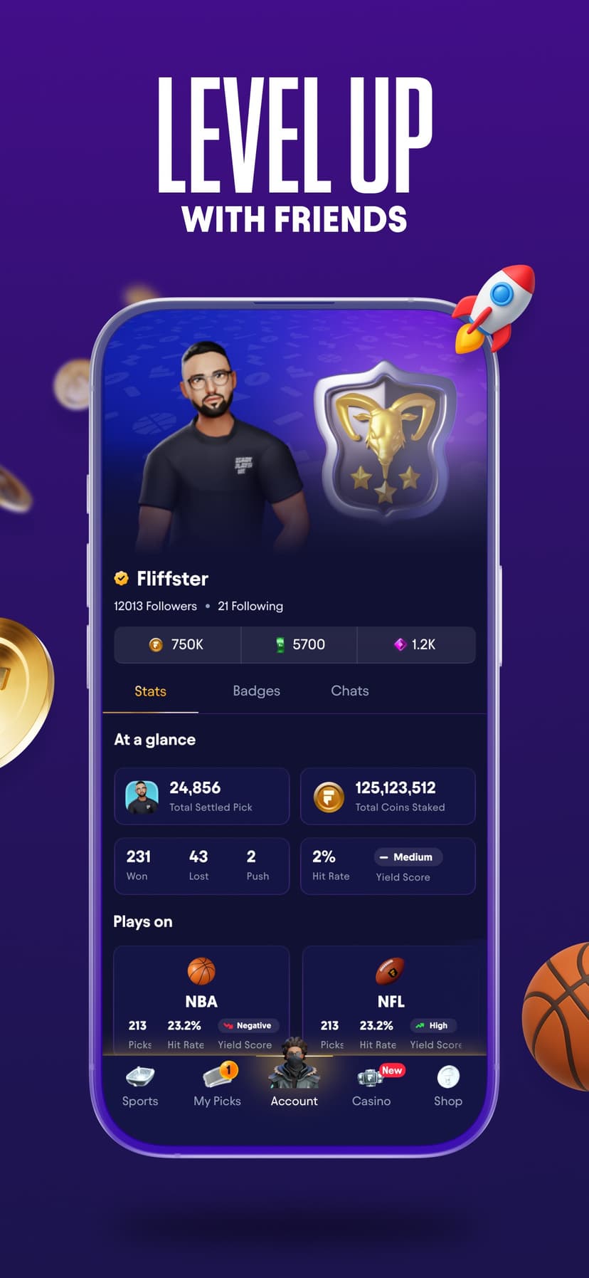 Fliff - Social Sportsbook screenshot 5 - screenshot