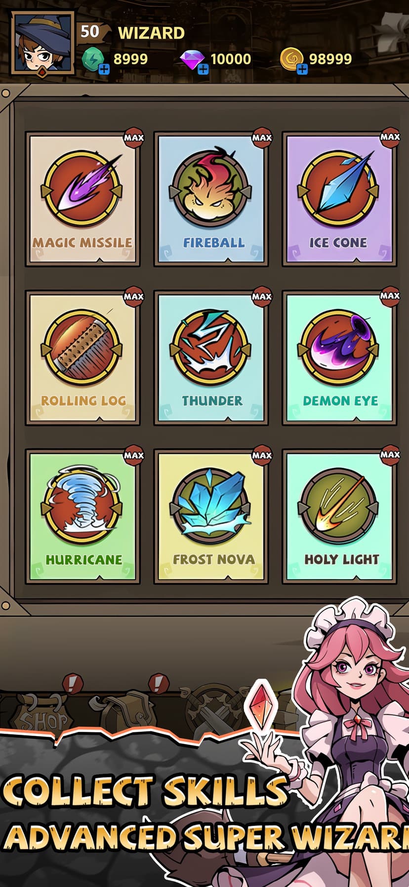 Wizard's Survival screenshot 4 - screenshot