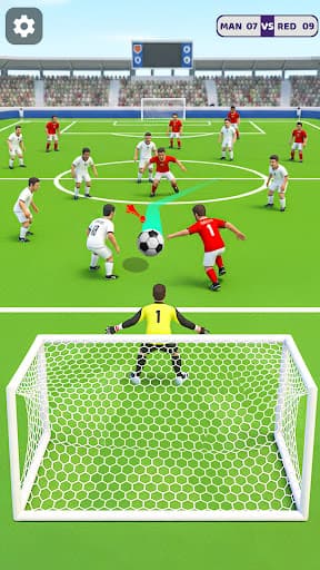 Flick Hero: Kick Soccer Games screenshot 2 - screenshot