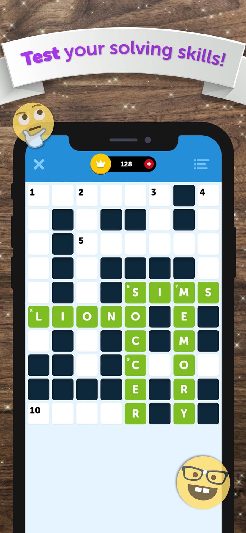 Crossword Quiz - Word Puzzles! screenshot 1 - screenshot