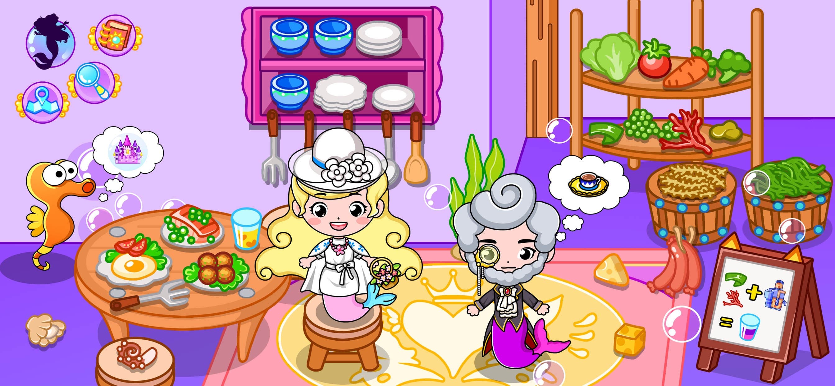 Mermaid Princess Town Design screenshot 4 - screenshot