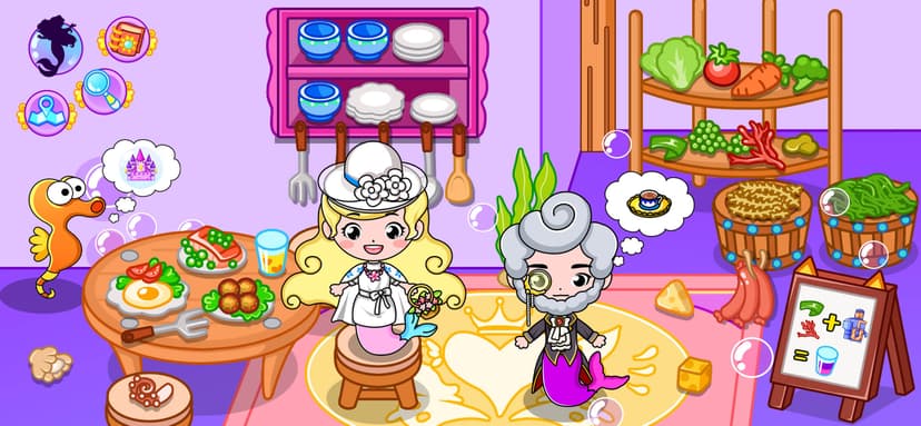 Mermaid Princess Town Design screenshot 4 - screenshot