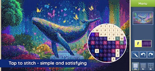 Cross-Stitch World screenshot 1 - screenshot