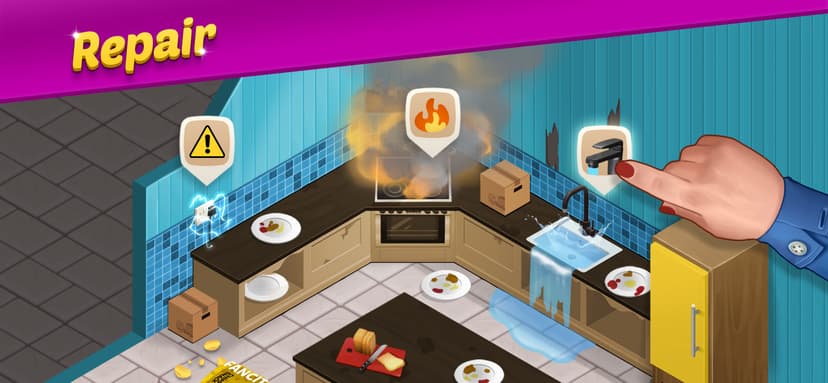 Mansion Cafe: Renovation Story screenshot 2 - screenshot
