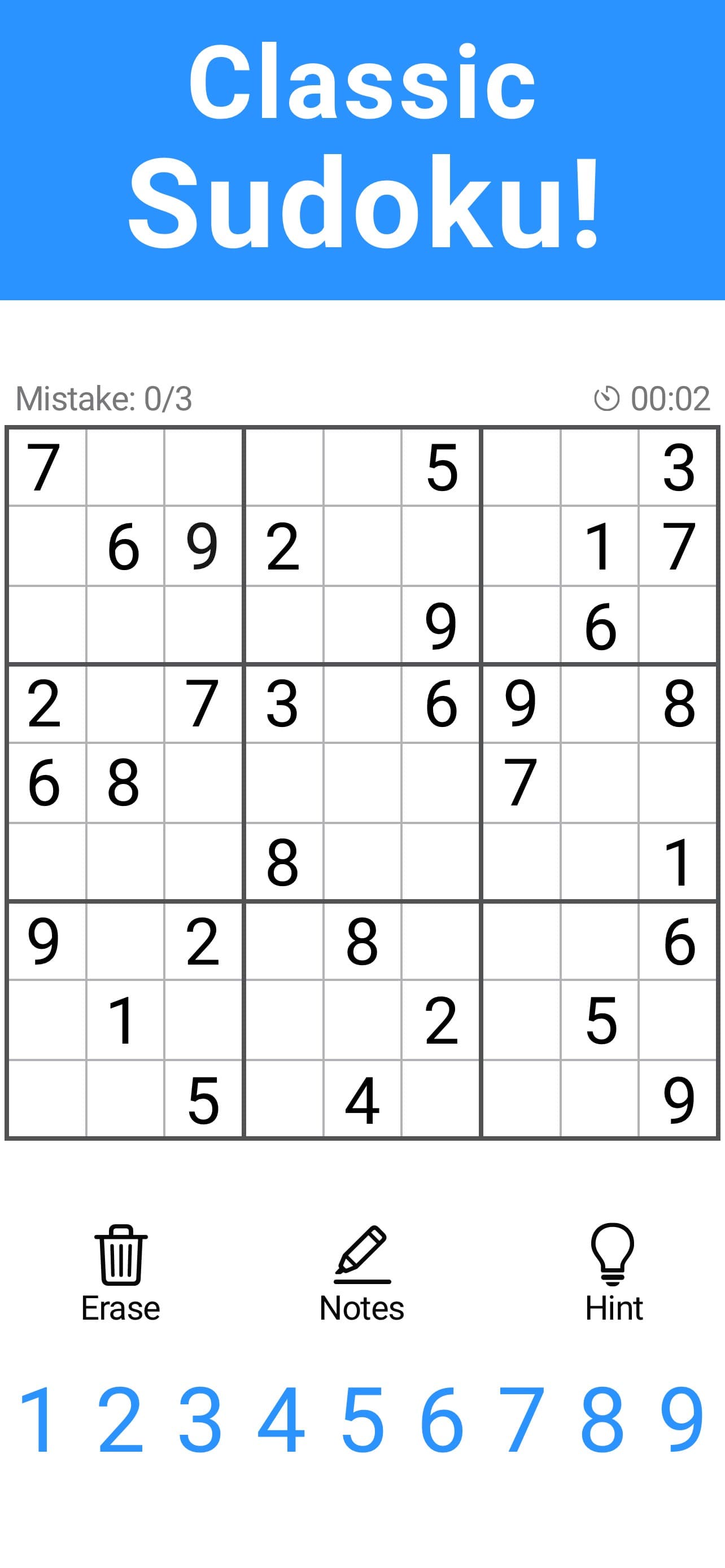 Sudoku ∙ Classic Sudoku Games screenshot 2 - screenshot