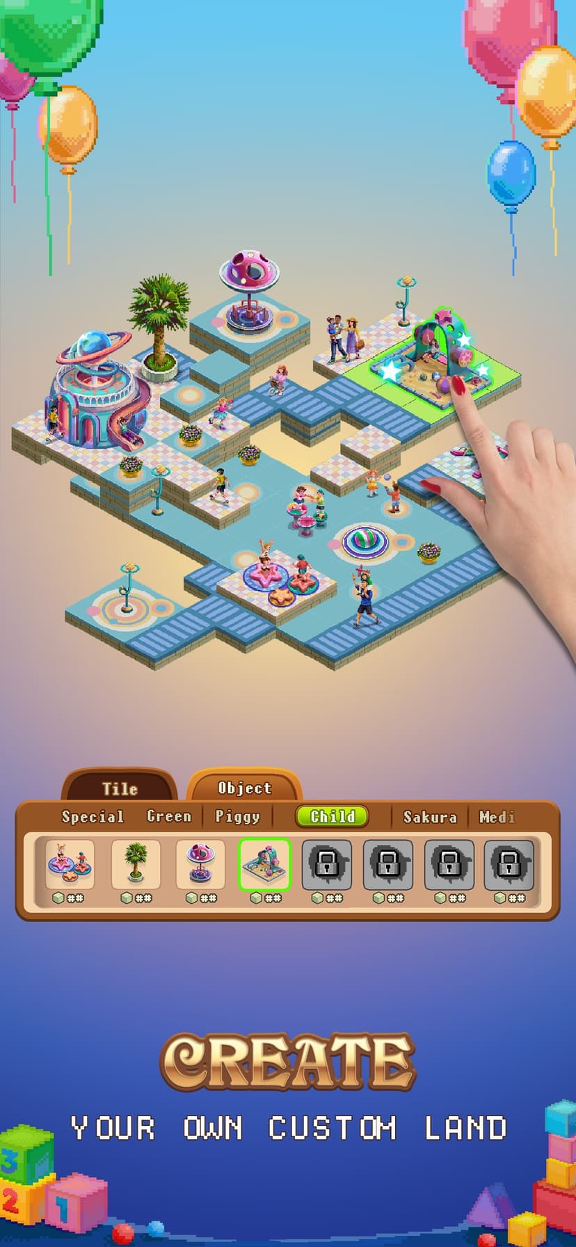 Pixel Isle: Coloring Sandbox screenshot 2 - screenshot