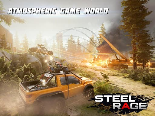 Steel Rage: Mech Cars PvP War screenshot 9 - screenshot