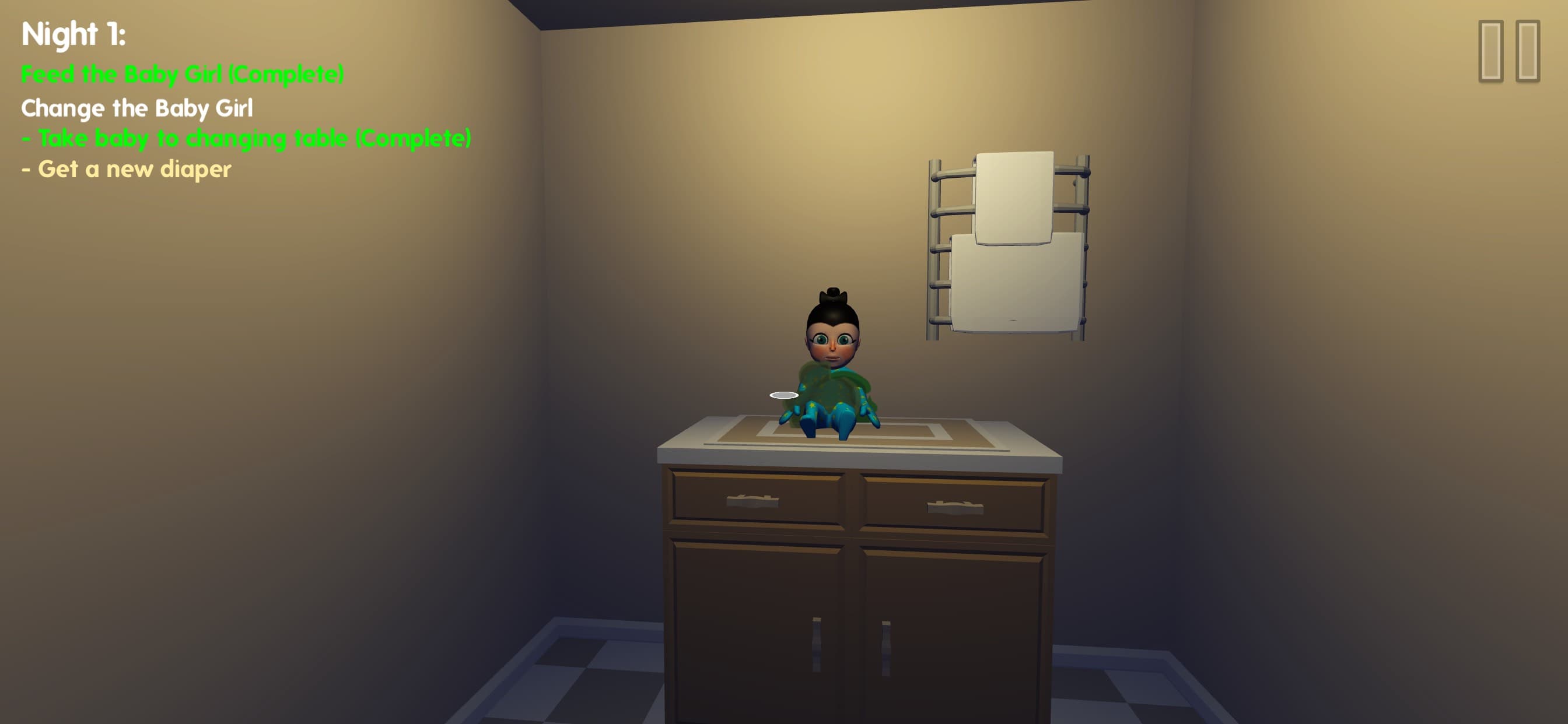 Baby Girl In Yellow House 3D screenshot 4 - screenshot
