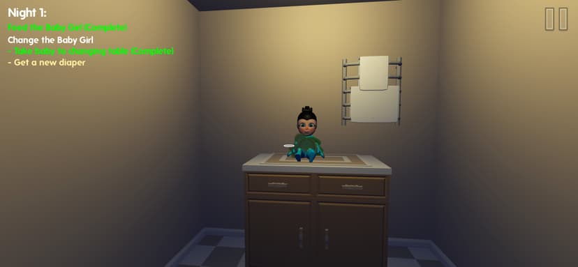 Baby Girl In Yellow House 3D screenshot 4 - screenshot