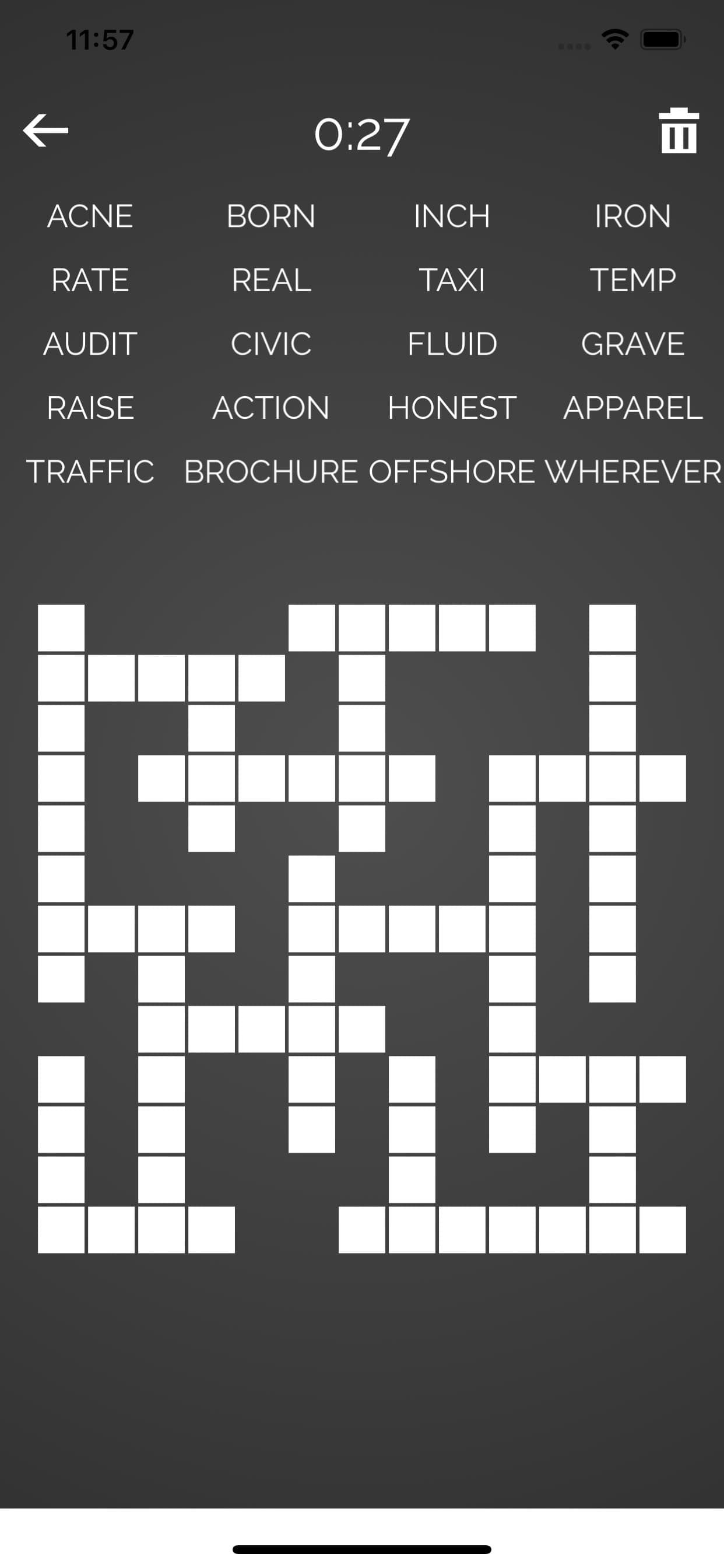 Word Fit : Fill-it-in screenshot 3 - screenshot