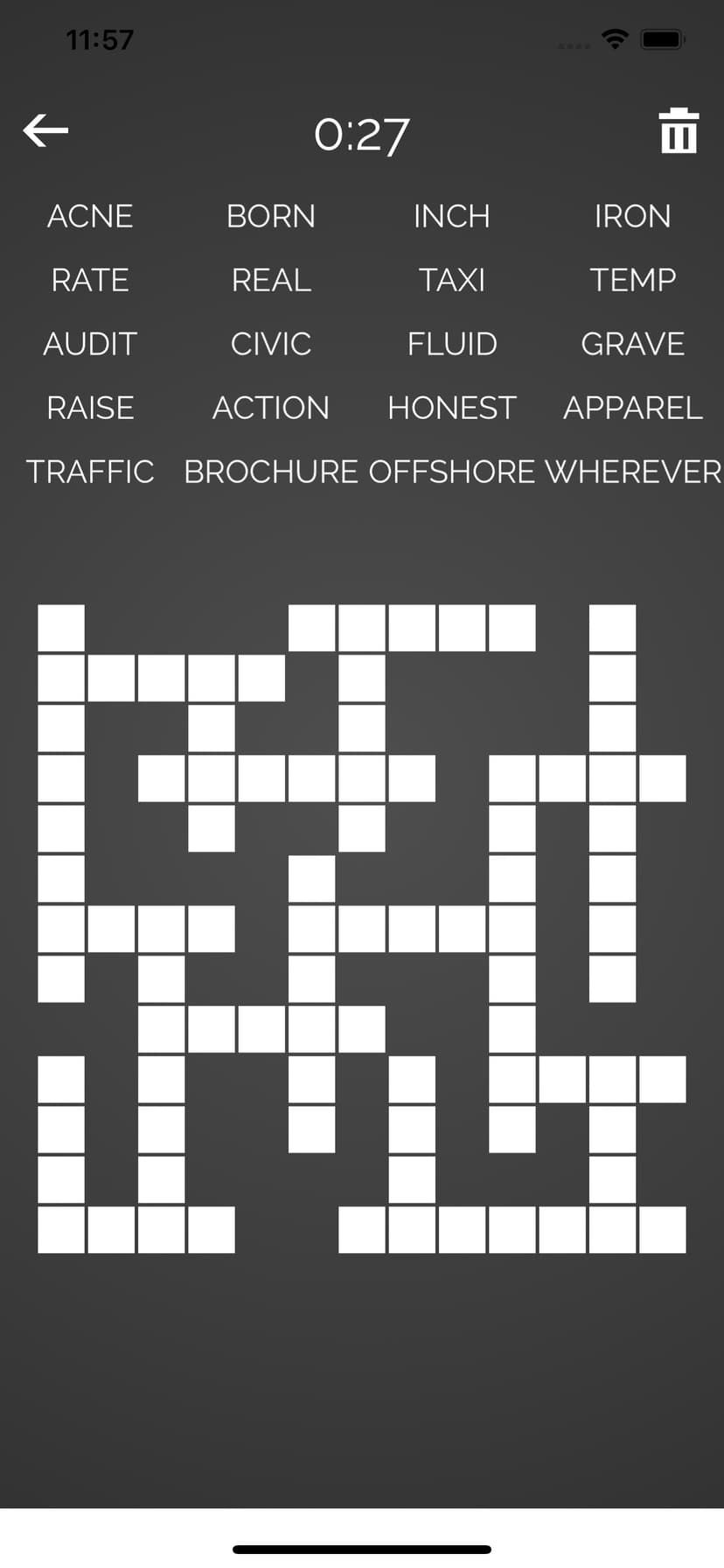 Word Fit : Fill-it-in screenshot 3 - screenshot