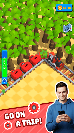 Train Miner: Idle Railway Game screenshot 6 - screenshot