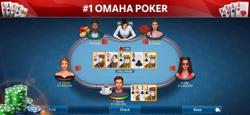 Omaha Poker: Pokerist screenshot 1 - screenshot