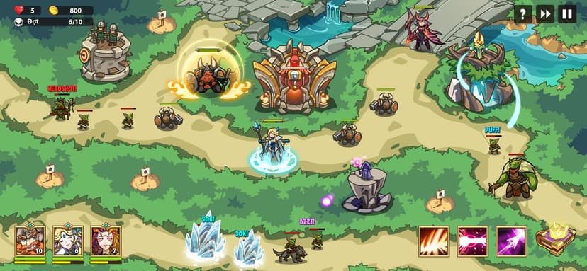 Kingdom War: Tower Defense TD screenshot 6 - screenshot