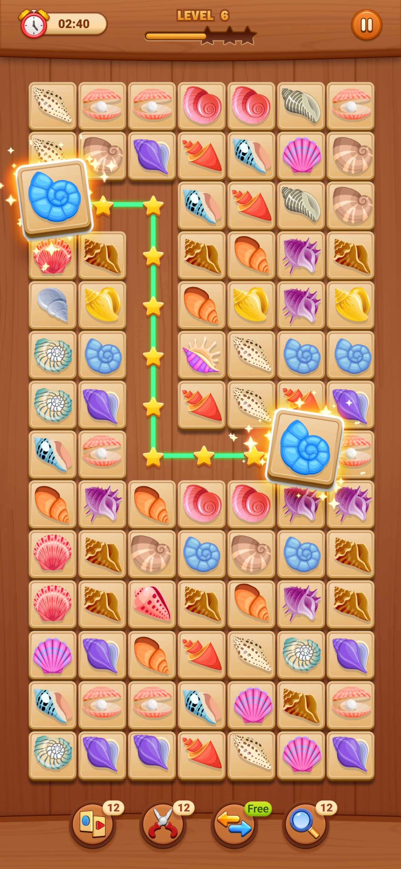 Onet Match Puzzle: Wooden Tile screenshot 5 - screenshot