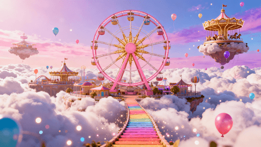 Merge Wonder Park-Offline Game screenshot 1 - screenshot