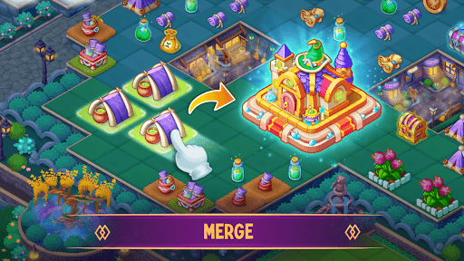 Wizard World: Magic Merge screenshot 3 - screenshot