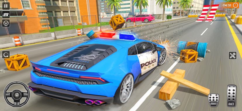 Police Chase Game: Car Crash screenshot 8 - screenshot