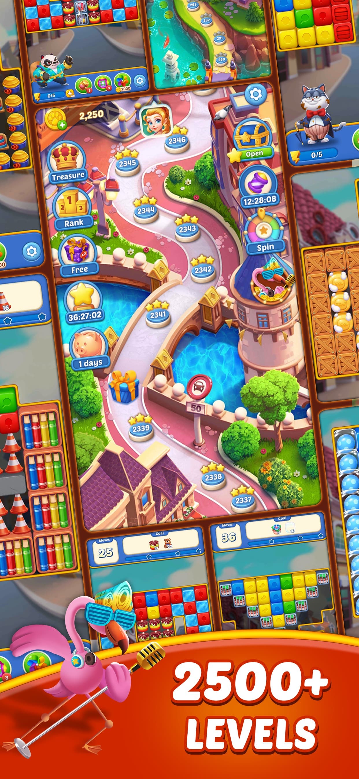 Cube Blast Match 3: Toon & Toy screenshot 4 - screenshot