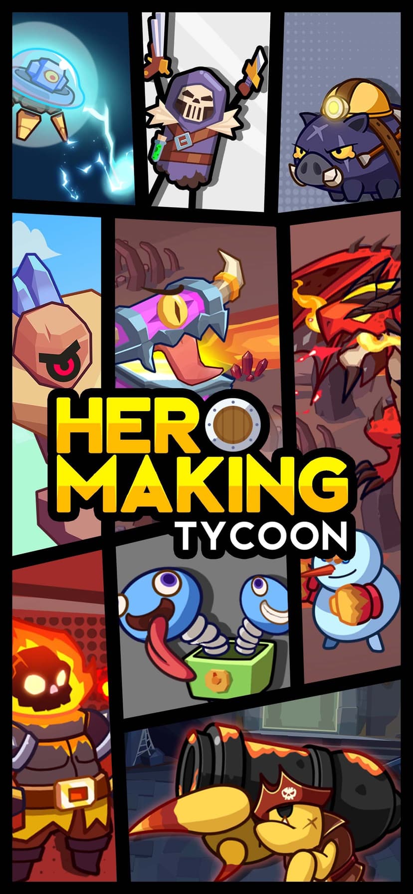 Hero Making Tycoon Idle Games screenshot 1 - screenshot