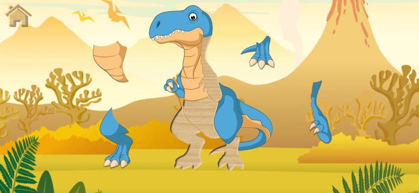 Dino Puzzle - childrens games screenshot 4 - screenshot