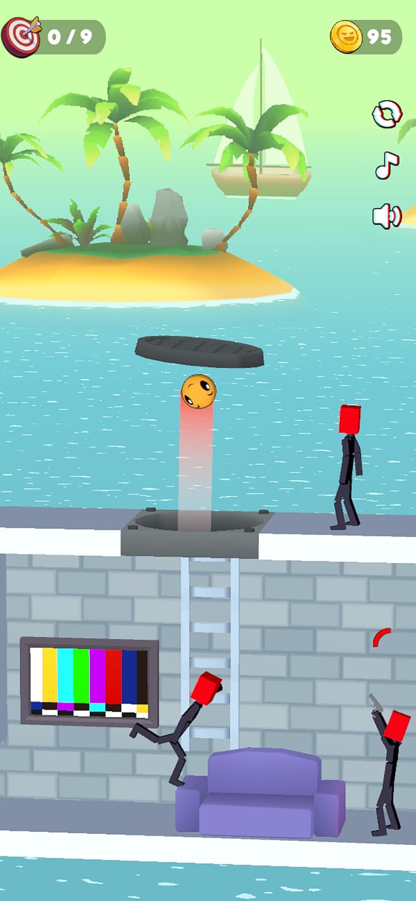 Bullet Smile: Ragdoll Puzzles screenshot 2 - screenshot