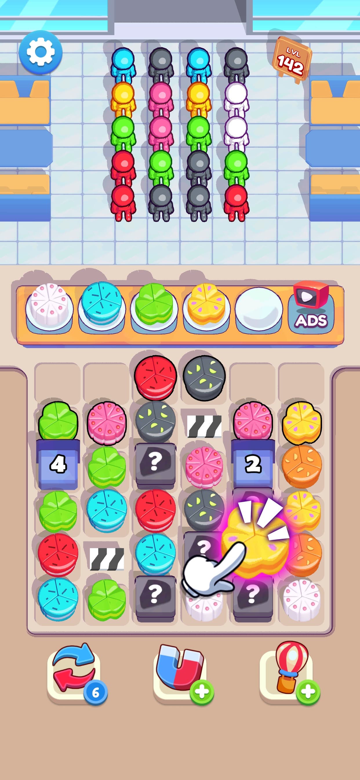 Cake Out Master Puzzle screenshot 4 - screenshot