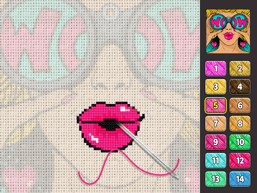 Cross Stitch: Color by Number screenshot 13 - screenshot