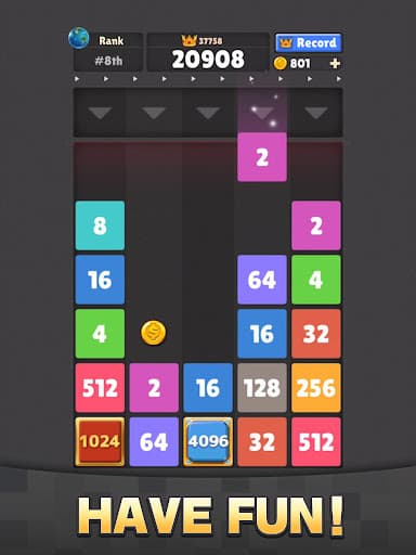 Drop The Number® : Merge Game screenshot 13 - screenshot